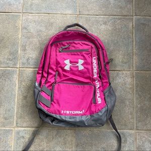 pink under armour backpack